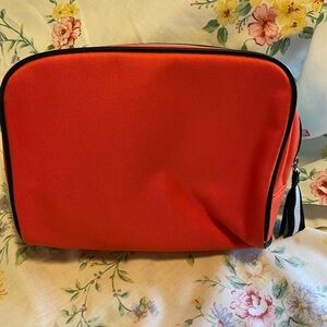 Clinique NWOT cosmetic bag. Teal and rose. Bundle two Clinique bags for $15
